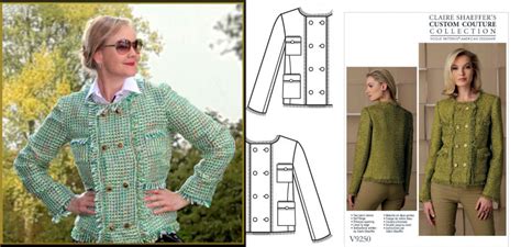 chanel jacket sewing pattern